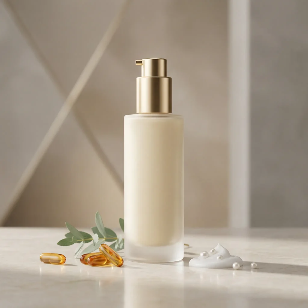 Private label anti-aging body lotion packaging for OEM ODM skincare brands and distributors