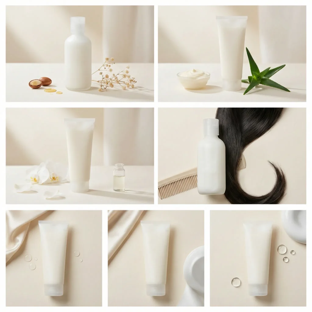 Private label repair conditioner packaging for OEM ODM hair care product development