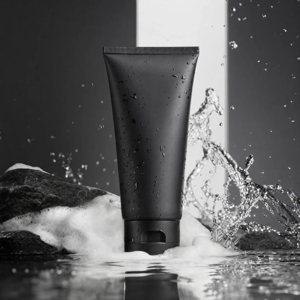 Men’s facial cleanser OEM product for private label men’s skincare brands