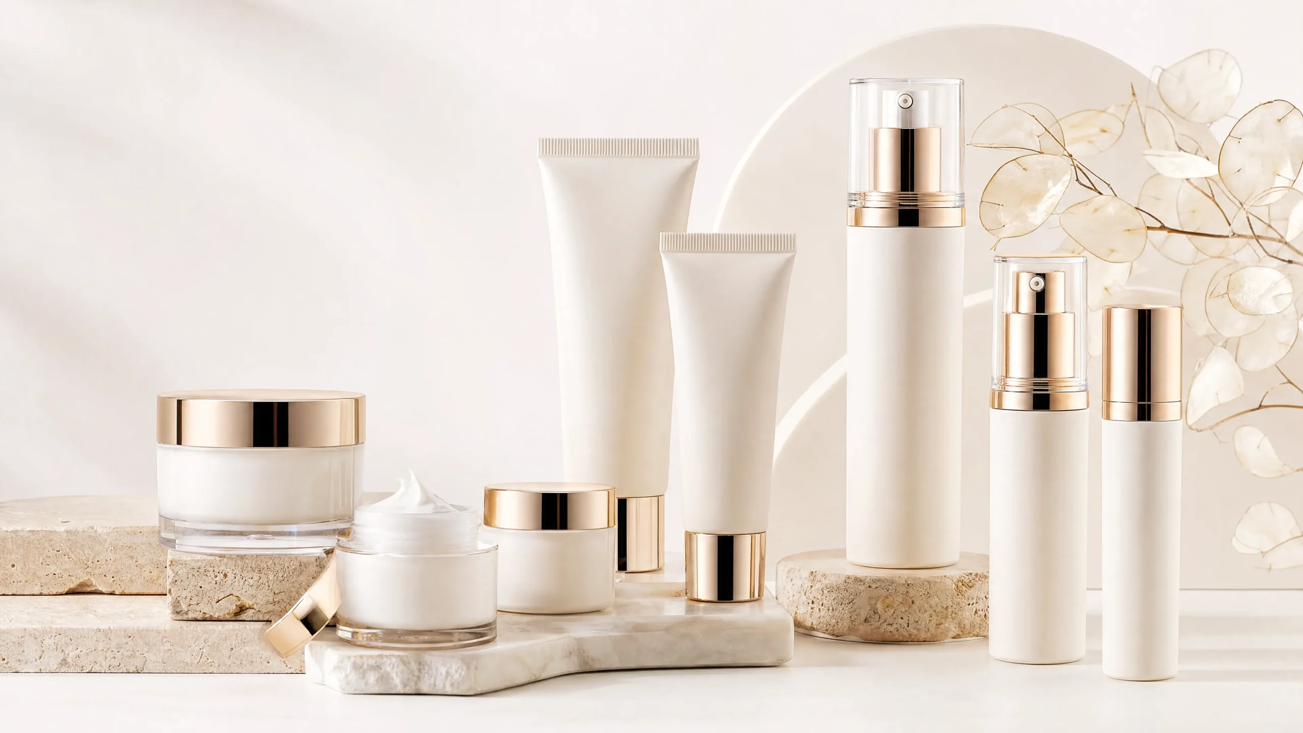 Private label brightening face cream packaging options for skincare brands