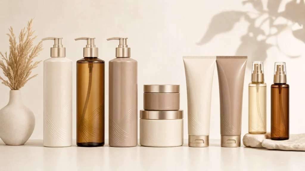Private label hair care packaging options for shampoo hair mask and treatment products